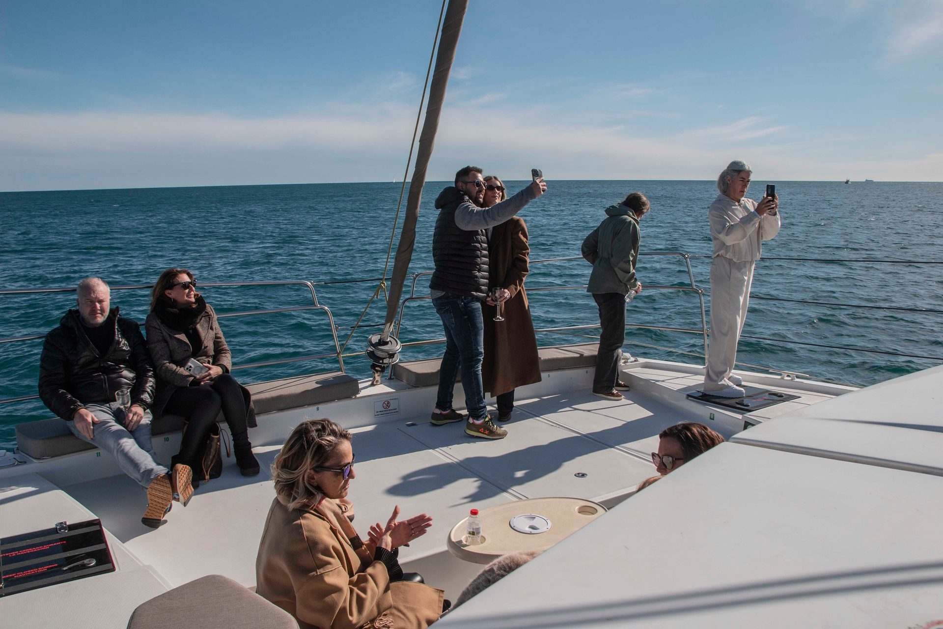 CAT35 Luxury 35 proa - tour privado Barcelona